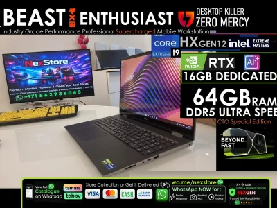 Dell Dell Precision 7670 CTO Edition - Core i9 12th - RTX 3080Ti 16GB Dedicated 64GB DDR5 - 4K OLED Touch - Ultra Performance Mobile Workstation
