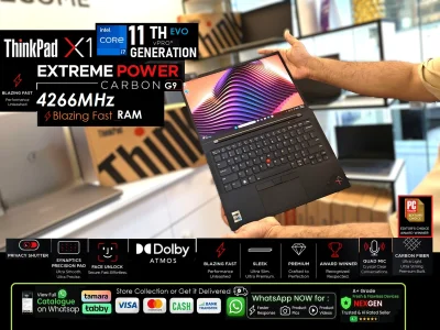 Lenovo ThinkPad X1 Carbon Gen9 - 11thGen Core i7 EVO 16GB - 512GB NVMe SSD - 14" FHD IPS - Dolby Atmos - Preowned A