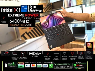 Lenovo ThinkPad X1 Carbon Gen11 - 13thGen Core i7 16GB 512GB NVMe - Open Box A+