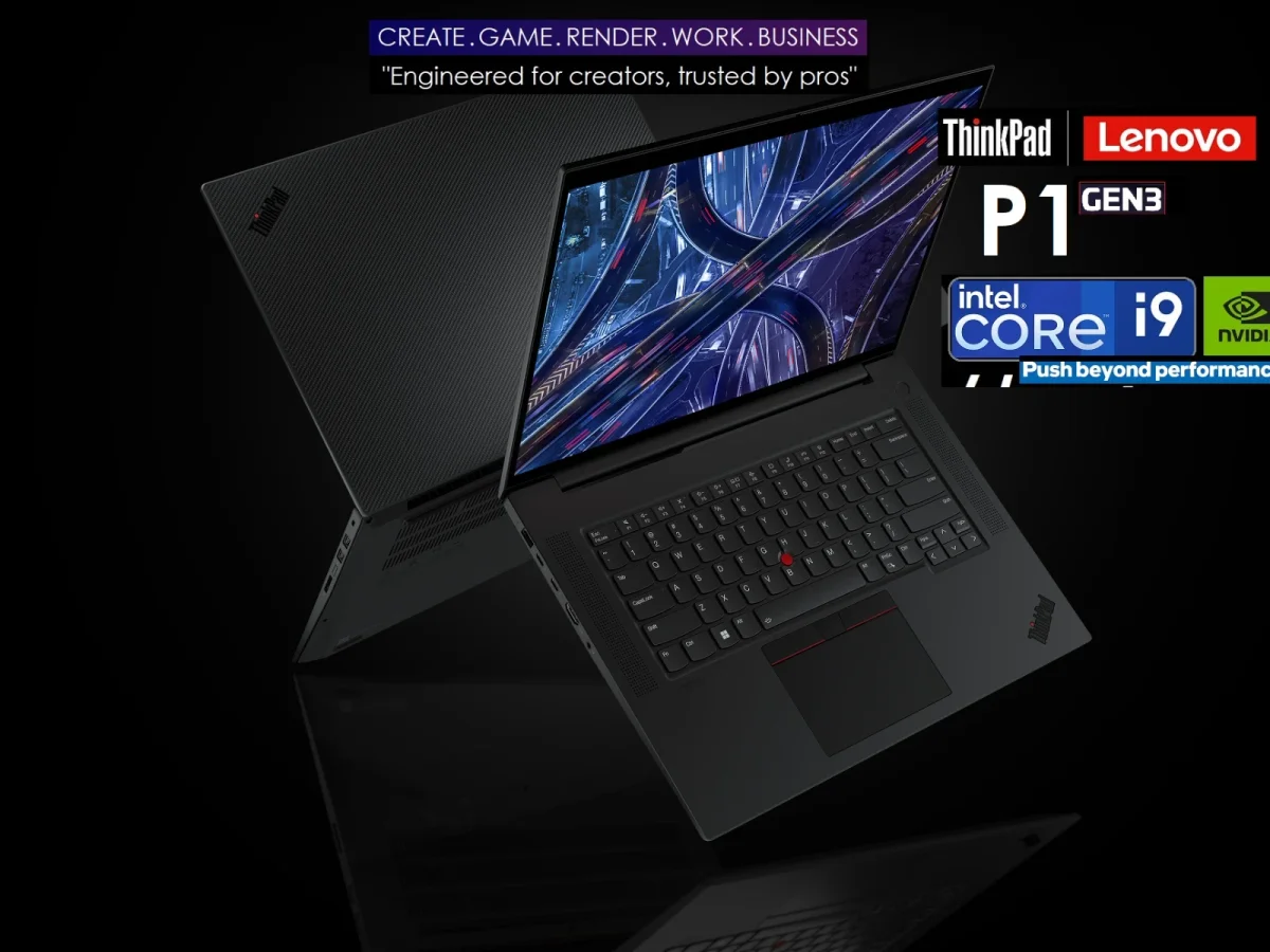Lenovo ThinkPad P1 Gen3 - 4K - Core i9 10thGen 32GB 512GB NVIDIA Professional