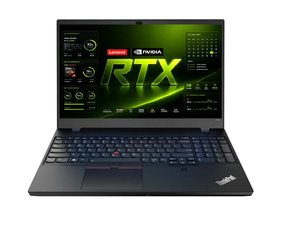 Lenovo ThinkPad P15v Gen3 - Ryzen 7 PRO 6850H - 16GB DDR5 - 512GB NVMe - NVIDIA RTX A2000 Preowned A
